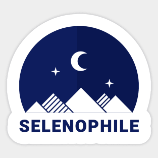 Selenophile Night 2 Sticker